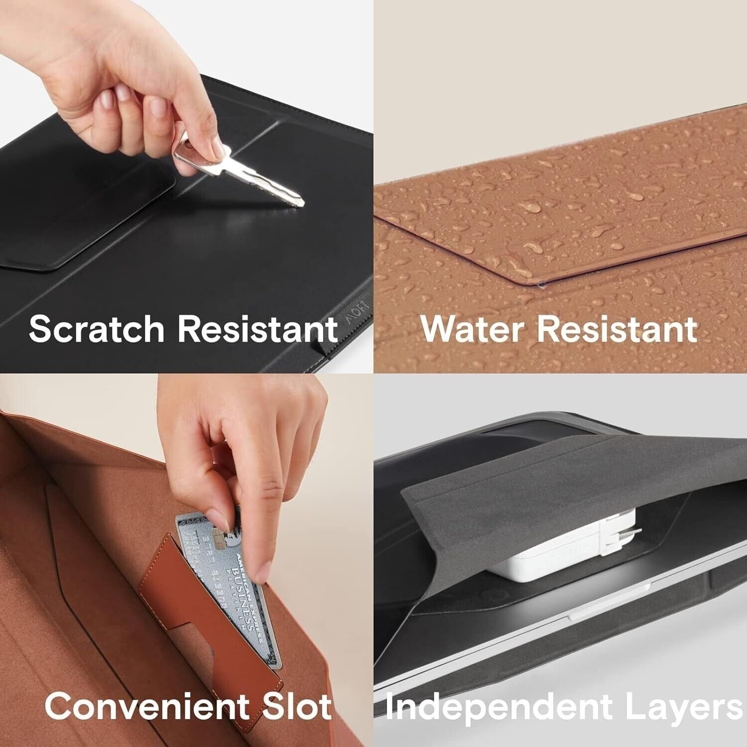 Moft Laptop Bag Sleeve Macbook Computer Expandable Storage Ultra-Slim 16" — image 7 of 8